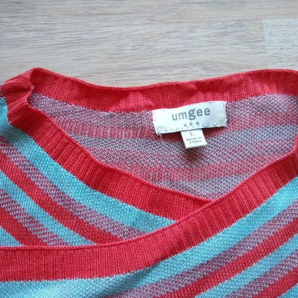 Umgee Aztec Fringe Boho Open Front Cardigan - Picture 8 of 9